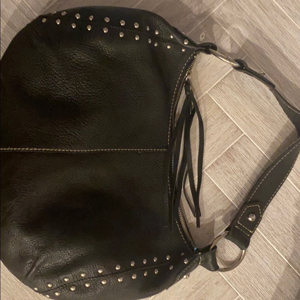 Lucky black hobo bag